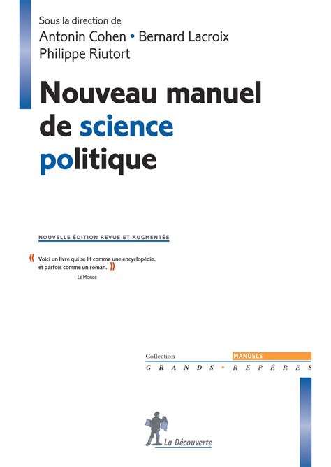 nouveau manuel science politique antonin PDF
